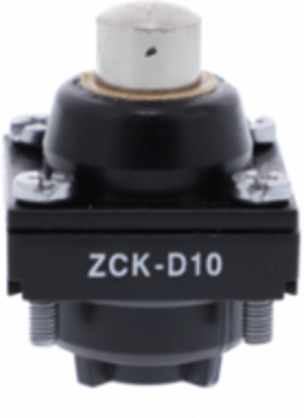 Limit switch head, Limit switches XC Standard, ZCKD, metal end plunger