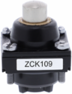 Limit switch head, Limit switches XC Standard, ZCKD, metal end plunger with boot
