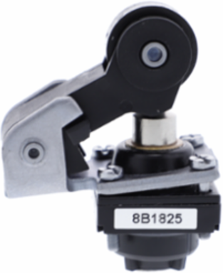 Limit switch head, Limit switches XC Standard, ZCKD, thermoplastic roller lever plunger horizontal direction