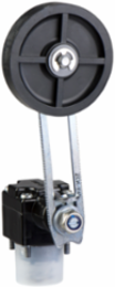 Limit switch head, Limit switches XC Standard, ZCKD, thermoplastic roller lever Ø 50 mm variable length