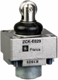 Limit switch head, Limit switches XC Standard, ZCKE, steel roller plunger with protective boot