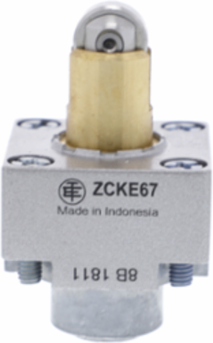 Limit switch head, Limit switches XC Standard, ZCKE, steel roller plunger reinforced