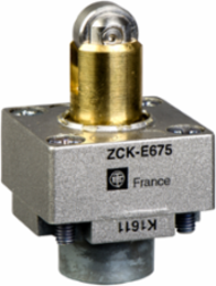 Limit switch head, Limit switches XC Standard, ZCKE, steel roller plunger reinforced, +120 °C