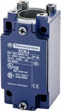 Limit switch body, Limit switches XC Standard, 1 NC + 1 NO, SNAP ACTION