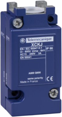 Limit switch body, Limit switches XC Standard, ZCKJ, plug in, w/o display, 2C/O, snap action, Pg13