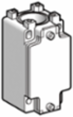 Limit switch body, Limit switches XC Standard, ZCKJ, fixed, w/o display, 2C/O, snap action, 1/2"NPT