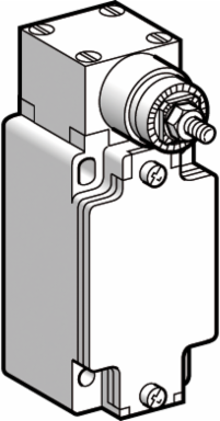 Limit switch body with spring return rotary head, Limit switches XC Standard, ZCKJ, w/o lever, fixed, 2C/O, snap, 1/2"NPT