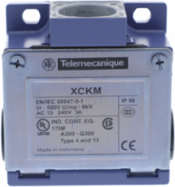 Limit switch body, Limit switches XC Standard, ZCKM, 1NC+1 NO, slow break, M20