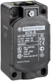 Limit switch body, Limit switches XC Standard, ZCKS, 2NC, slow break, Pg13.5