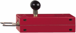 Actuating key XCK L, metal, 1 entry tapped for Pg 13.5 cable gland