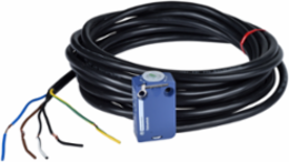 Limit switch body, Limit switches XC Standard, ZCMD, 1NC+1 NO, silver, snap action, connection, 5 m