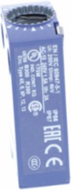 Limit switch body, Limit switches XC Standard, ZCMD, 1C/O, silver, snap action, connection, M12