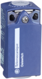 Osiswitch, limit switch body, ZCP, compact body, 1 NC and 1 NO, snap action