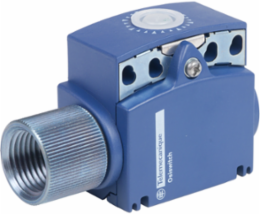 Limit switch body, Limit switches XC Standard, ZCT, compact, 1NC+1 NO, snap action, 1/2"NPT