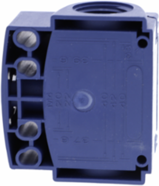 Limit switch body, Limit switches XC Standard, ZCT, compact, 1NC+1 NO, slow break, M16