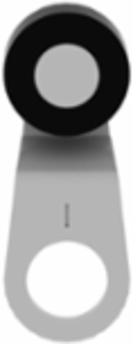 Limit switch lever, Limit switches XC Standard, ZCY, thermoplastic roller