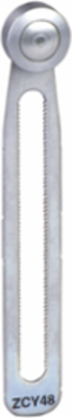 Limit switch lever, Limit switches XC Standard, ZCY, steel roller variable length