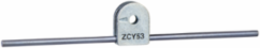 Limit switch lever, Limit switches XC Standard, ZCY, steel round rod 3 mm, L = 125 mm