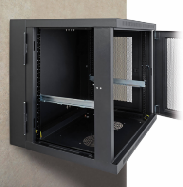 1U Adjustable Rack-Mount Shelf Kit, 14.5-23.5 Inch Support, 150 lb Capacity
