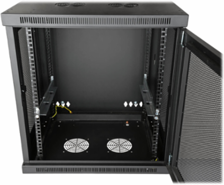 1U Adjustable Rack-Mount Shelf Kit, 14.5-23.5 Inch Support, 150 lb Capacity