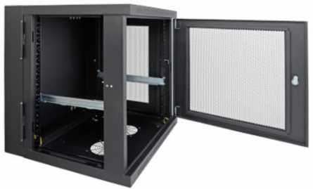 1U Adjustable Rack-Mount Shelf Kit, 14.5-23.5 Inch Support, 150 lb Capacity
