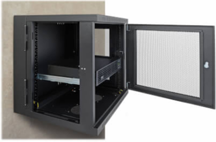 1U Adjustable Rack-Mount Shelf Kit, 14.5-23.5 Inch Support, 150 lb Capacity
