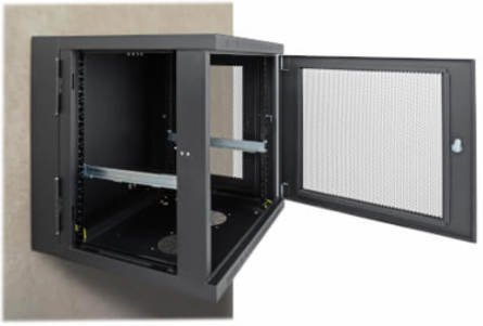 1U Adjustable Rack-Mount Shelf Kit, 14.5-23.5 Inch Support, 150 lb Capacity