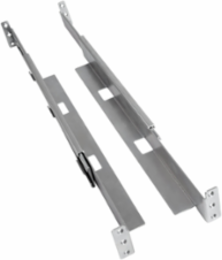 1U Adjustable Rack-Mount Shelf Kit, 14.5-23.5 Inch Support, 150 lb Capacity