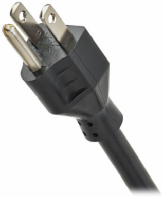 Industrial Power Strip, 6-Outlets, 6 ft Cord, 15A, 120V AC, Metal Housing