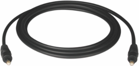 Toslink Digital Optical Audio Cable, 2 Meter (6 ft.), TOSLINK Connectors
