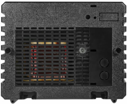 1250W Inverter/Charger, 12V DC to 120V AC, 2 NEMA Outlets, 2500W Peak