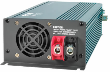 700W PowerVerter 12VDC to 120VAC Inverter/Charger, 1 Outlet, 4 lb.