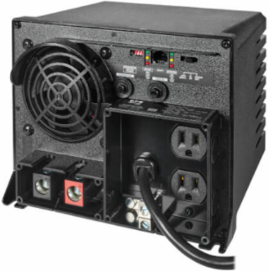 750W Inverter/Charger, 12VDC to 120VAC, 2 Outlets, 1500W Peak Power
