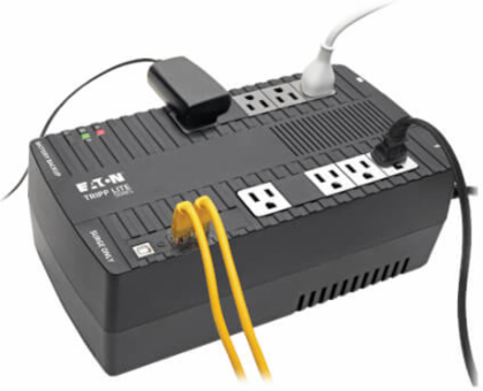 700VA 350W Line-Interactive UPS with 8 NEMA 5-15R Outlets, 120V