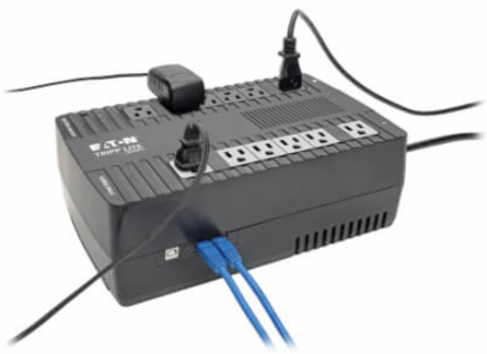 750VA 450W Line-Interactive UPS with 12 Outlets, 120V, AVR, USB