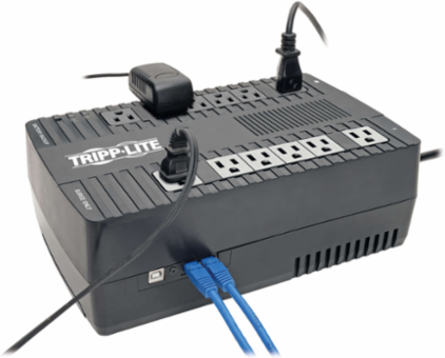 900VA 480W Line-Interactive UPS with 12 NEMA 5-15R Outlets, 120V
