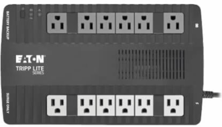 900VA 480W Line-Interactive UPS with 12 NEMA 5-15R Outlets, 120V