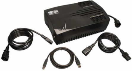 750VA 450W Ultra-Compact Line-Interactive UPS with USB Port, C13 Outlets