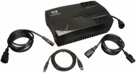 750VA 450W Ultra-Compact Line-Interactive UPS with USB Port, C13 Outlets