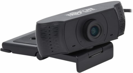 Webcam, 1080p HD, USB 2.0, Built-in Microphone, 70° Viewing Angle, Black