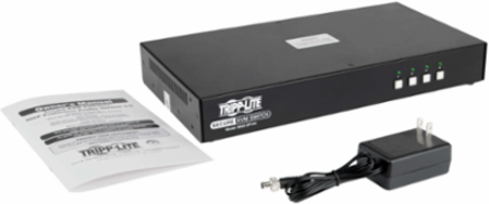 Secure 4-Port DisplayPort KVM Switch, 4K Resolution, NIAP PP3.0 Certified