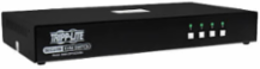 Secure KVM Switch, 4-Port, Single-Monitor, DisplayPort, 4K, NIAP PP4.0, Audio, CAC, TAA
