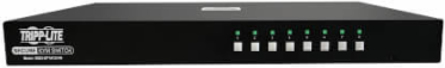Secure KVM Switch, 8-Port, Single-Monitor, DisplayPort, 4K, NIAP PP4.0, Audio, CAC, TAA