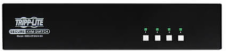 Secure KVM Switch, 4-Port, Dual Head, DisplayPort, 4K, NIAP PP4.0, Audio, CAC, TAA