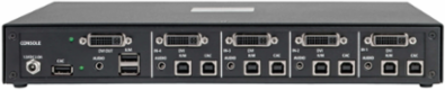 4-Port NIAP PP3.0 Certified Secure KVM Switch, DVI-I, Supports 2560 x 1600