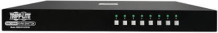 Secure KVM Switch, 8-Port, Single Head, DVI-I, NIAP PP4.0, Audio, CAC, TAA
