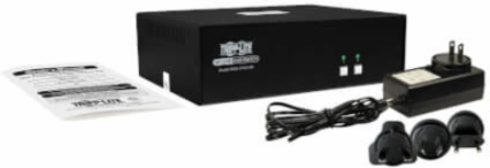 Secure KVM Switch, 2-Port, Dual Head, HDMI, 4K 60Hz, NIAP PP4.0, Audio, TAA
