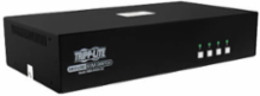 Secure KVM Switch, 4-Port, Dual Head, HDMI, 4K 60Hz, NIAP PP4.0, Audio, TAA