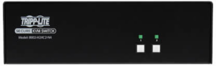 Secure KVM Switch, 2-Port, Dual Head, HDMI, 4K 60Hz, NIAP PP4.0, Audio, CAC, TAA