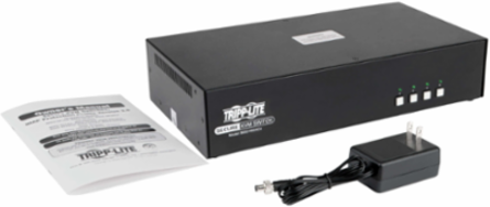 Secure 4-Port KVM Switch, HDMI to DisplayPort, 4K, NIAP PP3.0 Certified